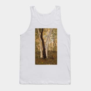 In the Woods, Hudson, New York by Frederic Edwin Church Tank Top